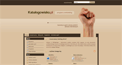 Desktop Screenshot of katalogowisko.pl